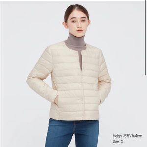 💕2 FOR $25💕 Uniqlo ultra light inner down in white